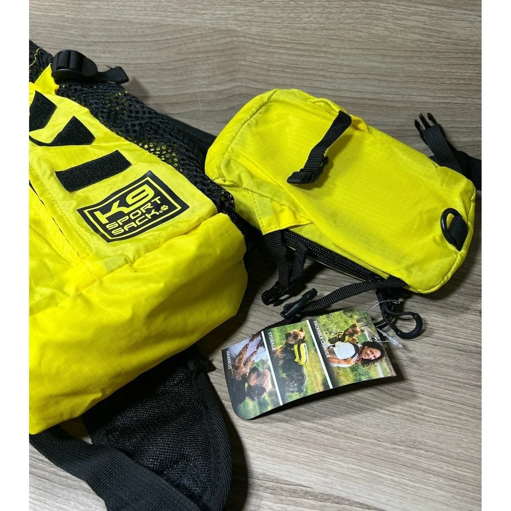 K9 Sport Sack Yellow Dog Backpack Carrier Small XS Pet Travel Hiking‎ Adventure